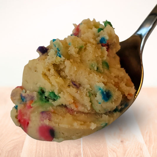 Spoonful of 3rd & Spoon birthday cake edible cookie dough