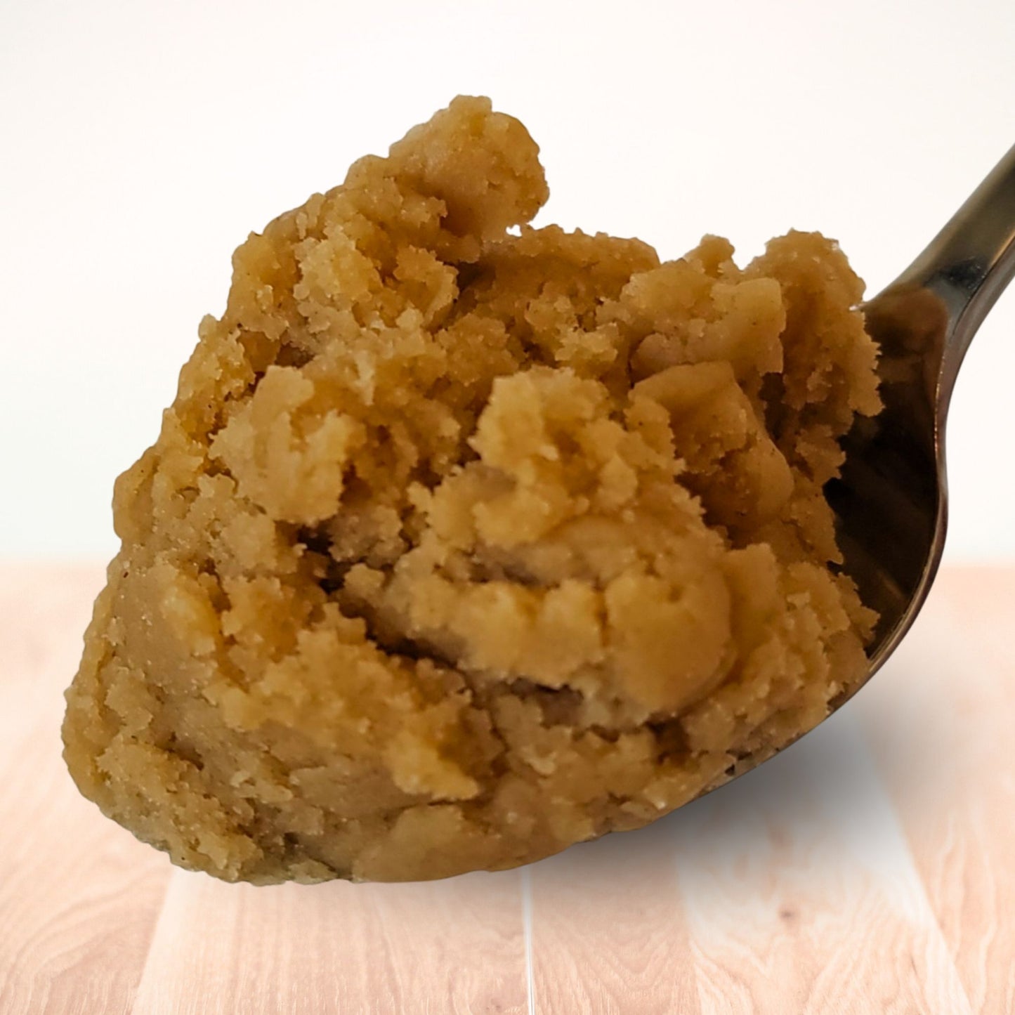 Spoonful of 3rd & Spoon peanut butter edible cookie dough